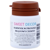 Barwnik w proszku brązowy ciemny 8g
