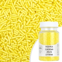 Posypka żółta cytryna