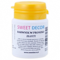 Barwnik w proszku złoty 8g