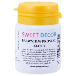 Barwnik w proszku złoty 8g