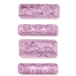 Stempelki szlaczki zestaw 2 (4szt)