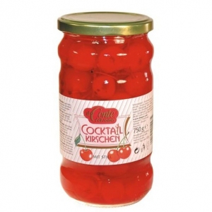 Wiśnie koktajlowe czerwone 750g