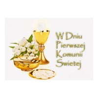 Opłatek na tort  Komunijny  4120