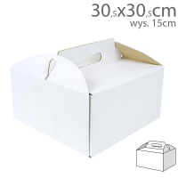 Opakowanie na tort 30x30x11