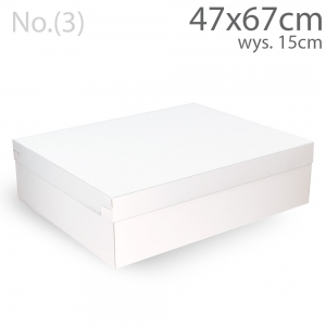 Opakowanie na tort 47x67x15 DUŻE