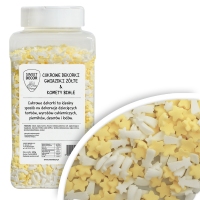 Dekoracje cukrowe GWIAZDKI -1 600g