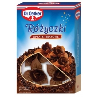 Różyczki opłatki brązowe