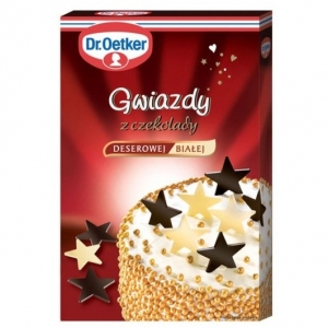Gwiazdki z czekolady 12 szt - Dr. Oetker