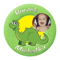 Opłatek na tort okrągły Roczek 0719