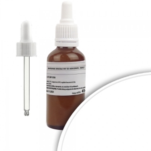Barwnik do aerografu z pipetą 45g - Biały (zawiera E171)