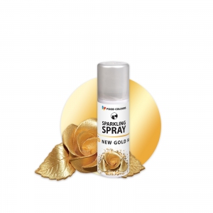 Barwnik metalizowany - złoty spray - 50ml (bez E171)