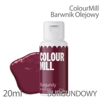 Barwnik olejowy do mas tłustych 20ml - Colour Mill - Burgundy