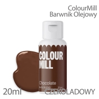 Barwnik olejowy do mas tłustych 20ml - Colour Mill - Chocolate