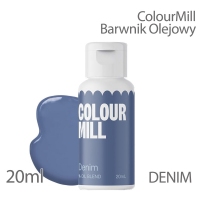 Barwnik olejowy do mas tłustych 20ml - Colour Mill - Denim Jeans