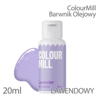 Barwnik olejowy do mas tłustych 20ml - Colour Mill - Lavender