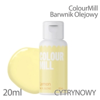 Barwnik olejowy do mas tłustych 20ml - Colour Mill - Lemon