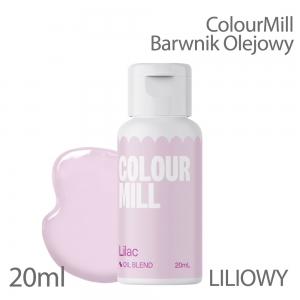 Barwnik olejowy do mas tłustych 20ml - Colour Mill - Lilac