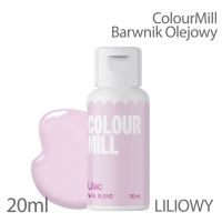 Barwnik olejowy do mas tłustych 20ml - Colour Mill - Lilac