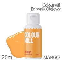 Barwnik olejowy do mas tłustych 20ml - Colour Mill - Mango