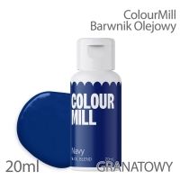 Barwnik olejowy do mas tłustych 20ml - Colour Mill - Navy