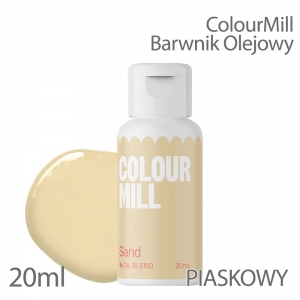 Barwnik olejowy do mas tłustych 20ml - Colour Mill - Sand
