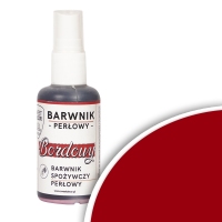 Barwnik perłowy bordowy 50ml spray