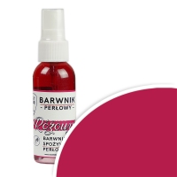 Barwnik perłowy różowy 50ml spray