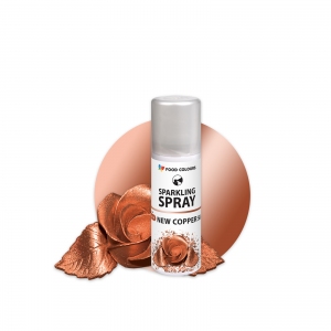 Barwnik sparkling - metaliczny spray -  Miedziany - 50ml