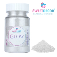 Barwnik spożywczy - Perłowy błyszczący drobny 8g - w proszku (No.22)