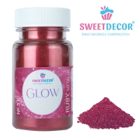 Barwnik spożywczy - Rubinowy metalizowany 8g - w proszku (No.31)