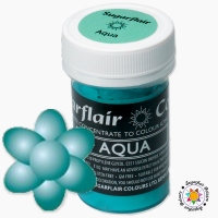 Barwnik Sugarflair Paste Colours - AQUA Pastel 25g