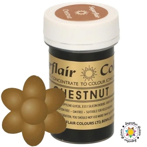 Barwnik Sugarflair Paste Colours - CHESTNUT SPECTRAL 25g