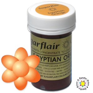 Barwnik Sugarflair Paste Colours - EGYPTIAN ORANGE Spectral 25g