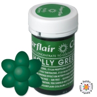 Barwnik Sugarflair Paste Colours - HOLLY GREEN Spectral 25g
