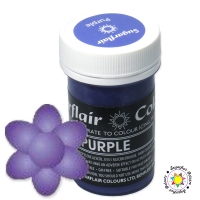 Barwnik Sugarflair Paste Colours - PURPLE Pastel 25g