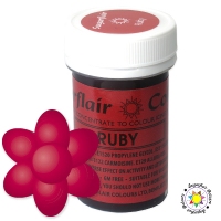 Barwnik Sugarflair Paste Colours - RUBY Spectral 25g