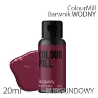 Barwnik WODNY 20ml - Colour Mill - Burgundy