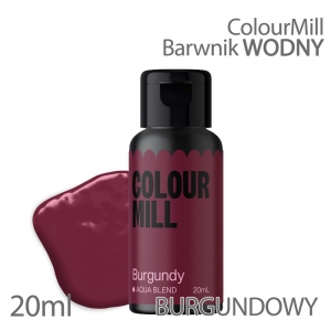 Barwnik WODNY 20ml - Colour Mill - Burgundy