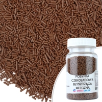 Błyszcząca posypka czekoladowa - mleczna - 60g
