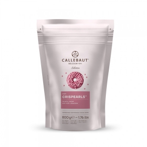 CALLEBAUT - Crispearls - Posypka dekoracyjna  Ruby 0,8kg