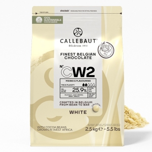 CALLEBAUT Czekolada biała Select 25,9% - 2,5kg