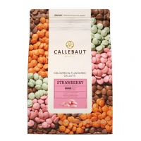 CALLEBAUT Czekolada truskawkowa Strawberry 29% - 2,5kg