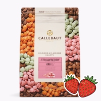 CALLEBAUT Czekolada truskawkowa Strawberry 29% - 2,5kg