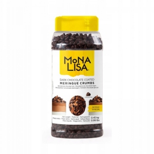 CALLEBAUT - MONA LISA Beziki w ciemnej czekoladzie 450g