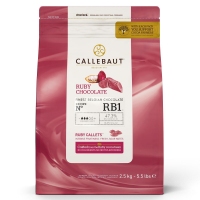 CALLEBAUT Ruby Chocolate 2,5kg