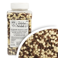 Chrupki czekoladowe - Crunchy STARS mix 500g