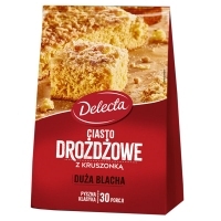 Ciasto Drożdżowe z kruszonką 600g - Duża blacha