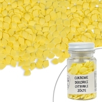 Cukrowe Dekorki - Cytryna żółta - 30g