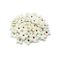 Cukrowe Kwiaty Jabłoni 45szt - białe