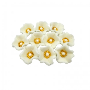 Cukrowe Kwiaty - Malwa biała - 10szt